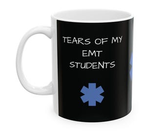 Free Ship: EMT Instructor Mug, EMT Instructor, EMT Teacher Gift, Emergency Medical Gift Appreciation Teacher