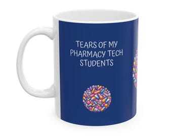 Funny Pharmacy Tech Instructor Mug, Pharm Tech Instructor, Pharm Tech Teacher Gift, Pharmacy Technologist Gift Appreciation Teacher