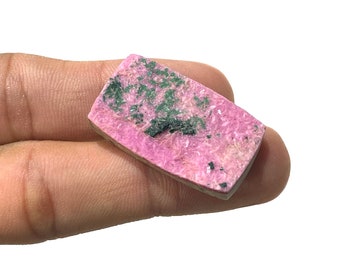 20x27mm Cobalto Calcite Drusy Fancy Cabochon African Cobalt Calcite Druzy Pink Cobalt Calcite Druzy Natural Cobalt Calcite Fancy Drusy