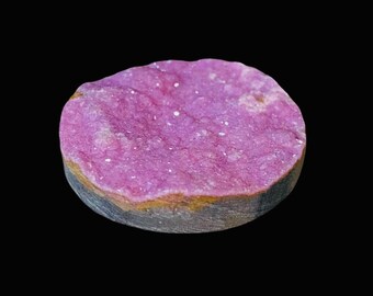 20x27mm Cobalto Calcite Drusy Fancy Cabochon African Cobalt Calcite Druzy Pink Cobalt Calcite Druzy Natural Cobalt Calcite Fancy Drusy