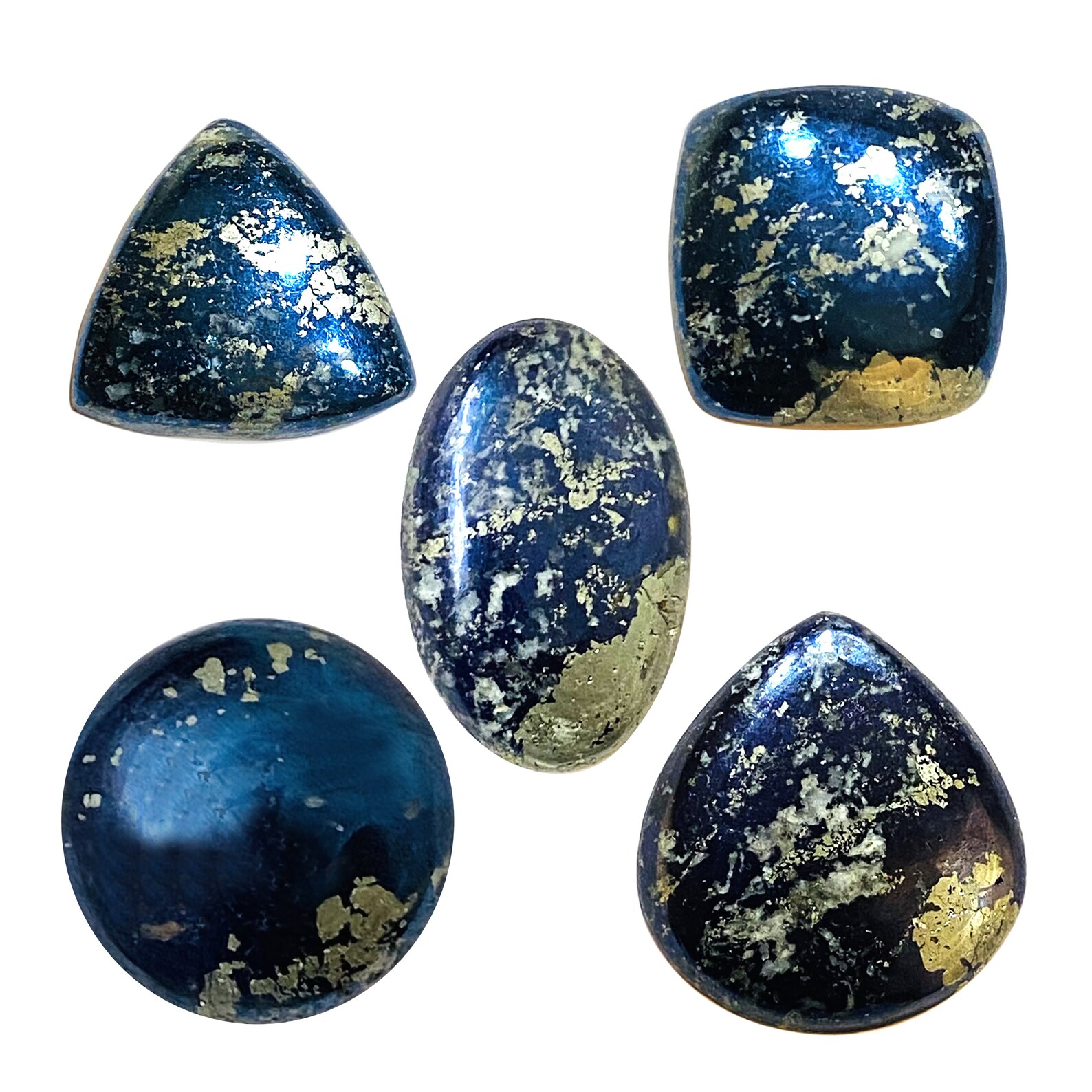 Natural Covellite Cabochon Covellite Gemstone Blue Color | Etsy