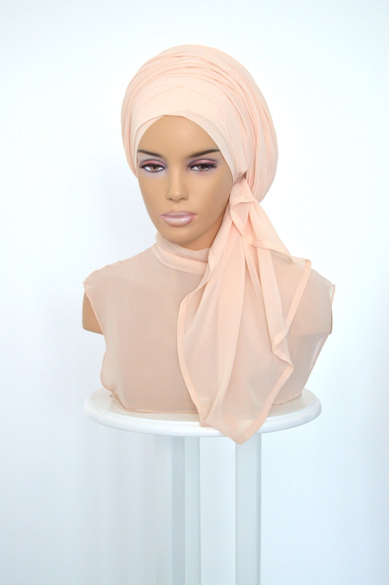 shawl instant chiffon