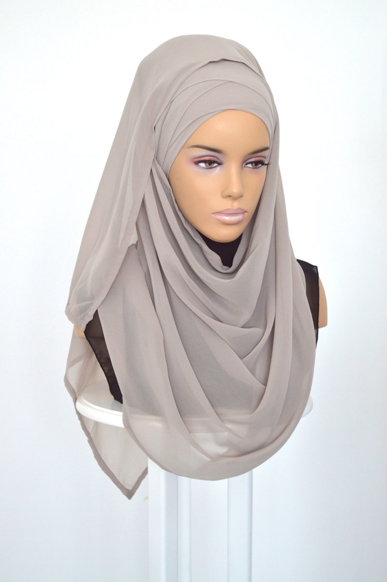 instant chiffon shawl