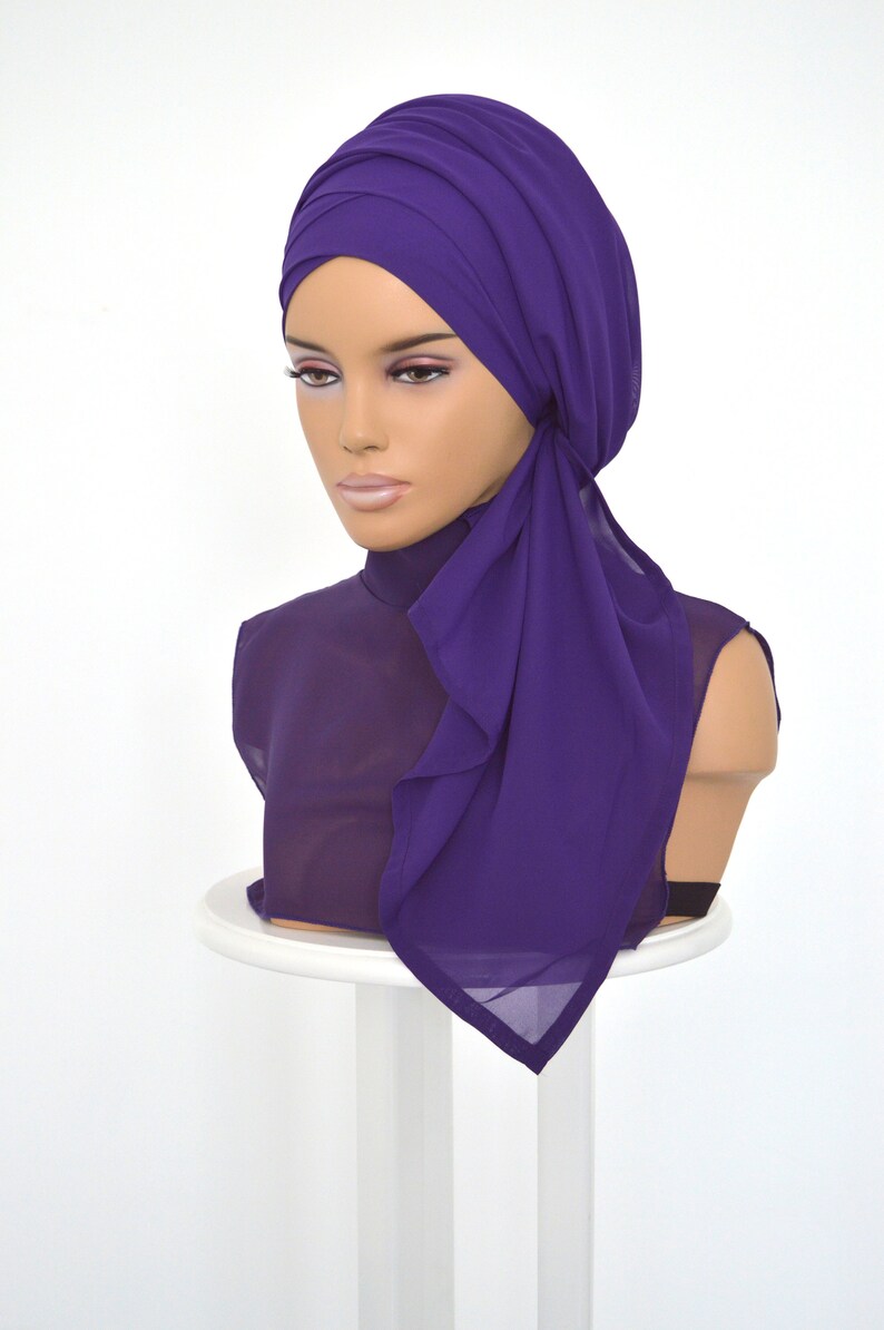 shawl instant chiffon