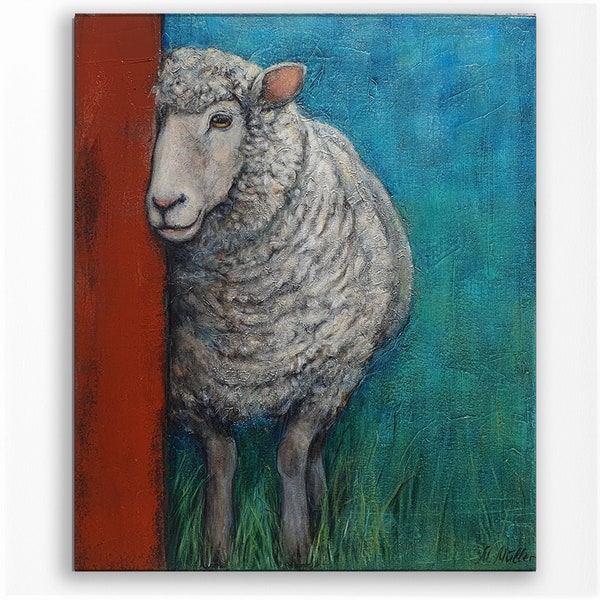 Schaf Bilder auf Leinwand: Bringing Sheep to Life on Canvas!