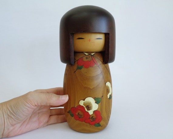 卯三郎こけし、マッシブクリエイティブこけし、VTG。日本の芸術的な