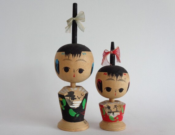 kokeshi dolls etsy