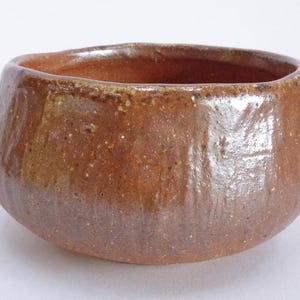 Handcrafted Chawan Japanese Shigaraki  Artistic High quality hard stoneware heavy Matcha tea bowl Superb chawan Signed by Master #JI2