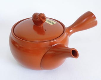 常滑焼「朱泥」茶器セット ヴィンテージ常滑焼茶器セット：朱泥赤土急須、湯呑 - Etsy 日本