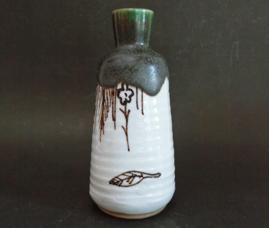 アンティーク織部徳利 織部焼 美術陶器 明治時代 #JI11 - Etsy 日本