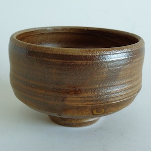 Sake cup , Studio pottery O-Choko sake cup, Hand made item,Mark on bottom #A196