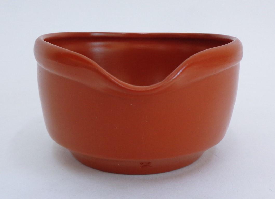 湯冷まし片口容器、常滑焼、手作りの茶道・酒器用水冷器、#JI6 刻印