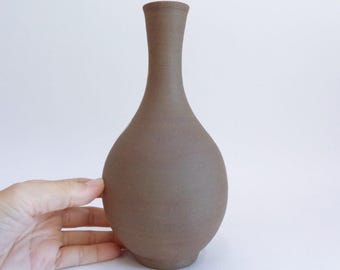 Tsuboya Vase Fish Design Japanese Okinawa Artistic Pottery