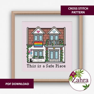 LGBTQ cross stitch pattern