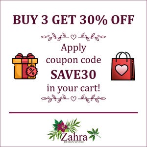 Buy 3 get 30% off