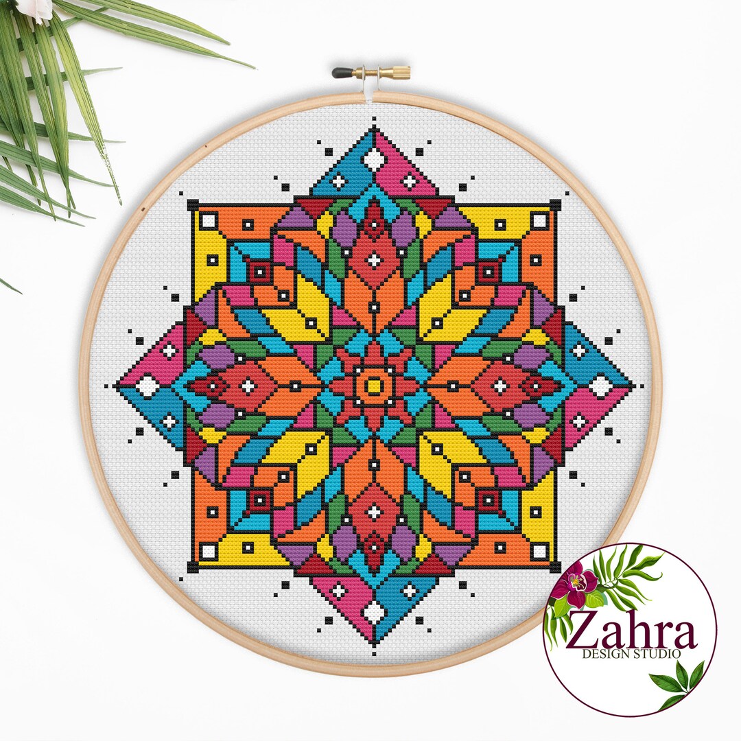 マンダラ　mandala stubbie2+1 Mandala stone / mandalakivi – Marie Kuub Art