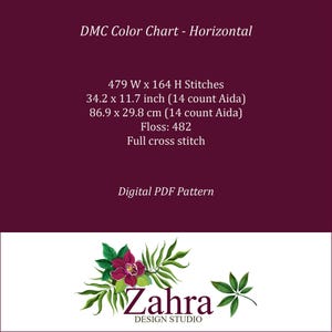DMC color chart