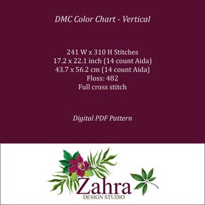 DMC color chart