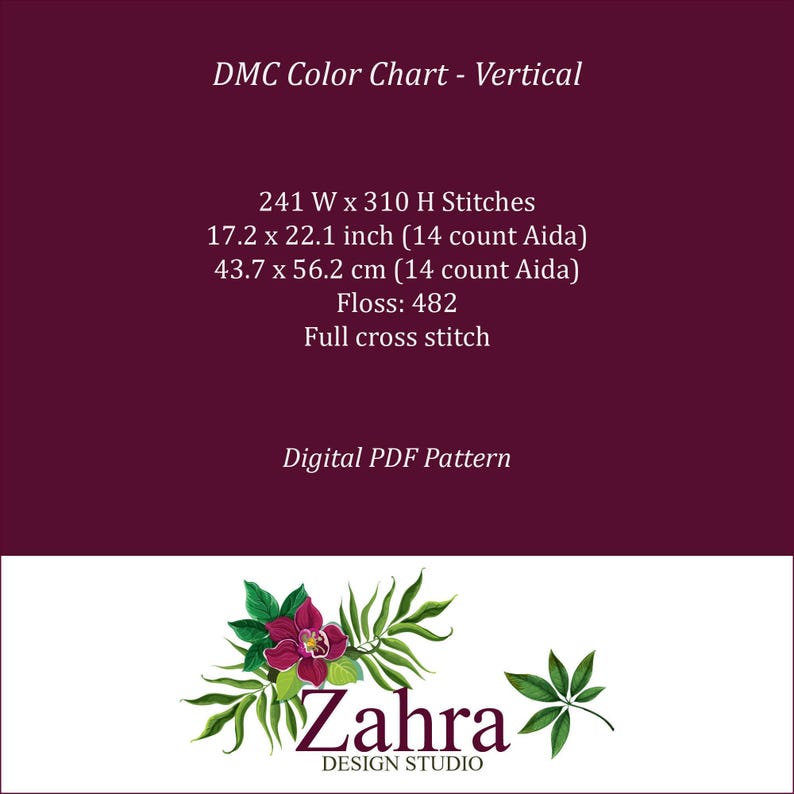 DMC color chart