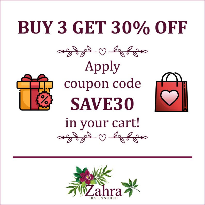 Buy 3 get 30% off