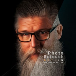 Akcja Photoshop Retouch Photo | Efekt fotograficzny malowania olejem i akcja malarska