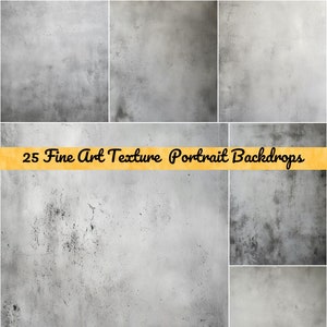 Fine Art Portrait Texture Maternity digital Backdrops | Grey Portrait Photo Texture | Grunge Texture | Cement, Concrete Texture Backdrops