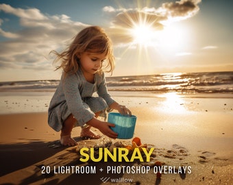 Photoshop sun overlays PNG, sunlight sunbeam overlay, sunlight overlays for Lightroom, Sun rays overlay, sun flare overlays, sunset overlays