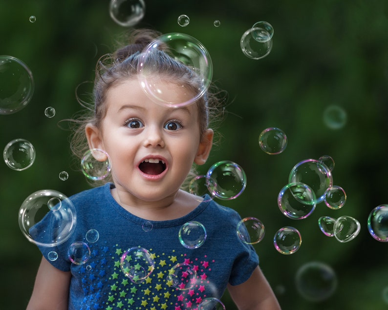 75 Realistic bubble overlays, Soap bubble overlays, floating bubbles, photoshop overlays, Blowing bubbles, Realistic bubble overlay