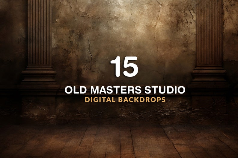 Master Background Design Old Master Background, Old Master Digital Backdrop, Grunge Studio ...