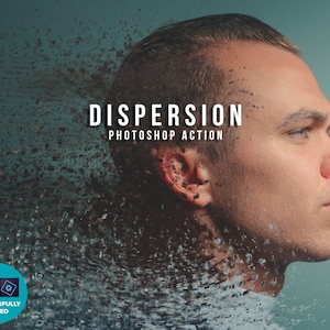 Dispersion Photoshop Action | Amazing Photoshop filter Dispersion Particle Dust Photo Effect | Photoshop Artwork | Photoshop Actions
