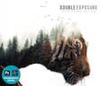 Double Exposure Photoshop Action | Easy Double Exposure Photo Effects | Instant digital download| High Quality Photoshop Effects product logo