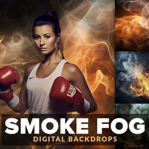 Smoke Fog Sports photography digital Backdrops, Sports background for posters, template, banners, Football, basketball, Super Bowl, Baseball