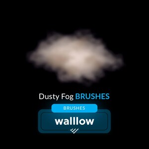 Dusty Fog Photoshop Brushes | Foggy Dust and Smoke Effect Brushes for Dramatic & Atmospheric Photo Edits