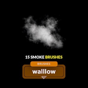 Smoke photoshop brushes, digital smoke photography brush set, easy to use tool for sports photos editing, sports background posters banners
