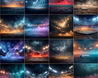Más de 140 fondos digitales de béisbol, luces de estadios de béisbol, fondos de campos de béisbol, fondos de softbol, fondos para fotografía deportiva