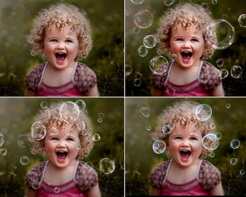 75 Realistic bubble overlays, Soap bubble overlays, floating bubbles, photoshop overlays, Blowing bubbles, Realistic bubble overlay