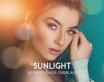 Sun Light Overlays, Photoshop Overlay for Sunset sun beam sunrise, Sun Flare Overlay, Rainbow Lens flare Overlay, sun overlay, sun overlay