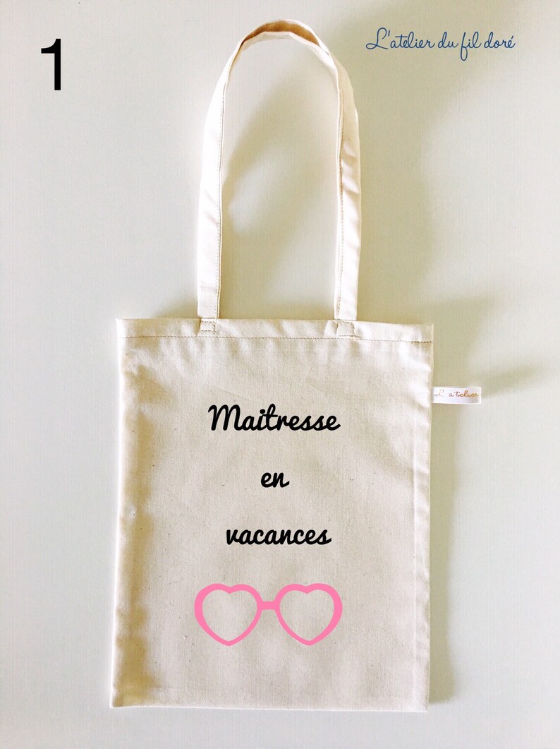 Tote bag teacher