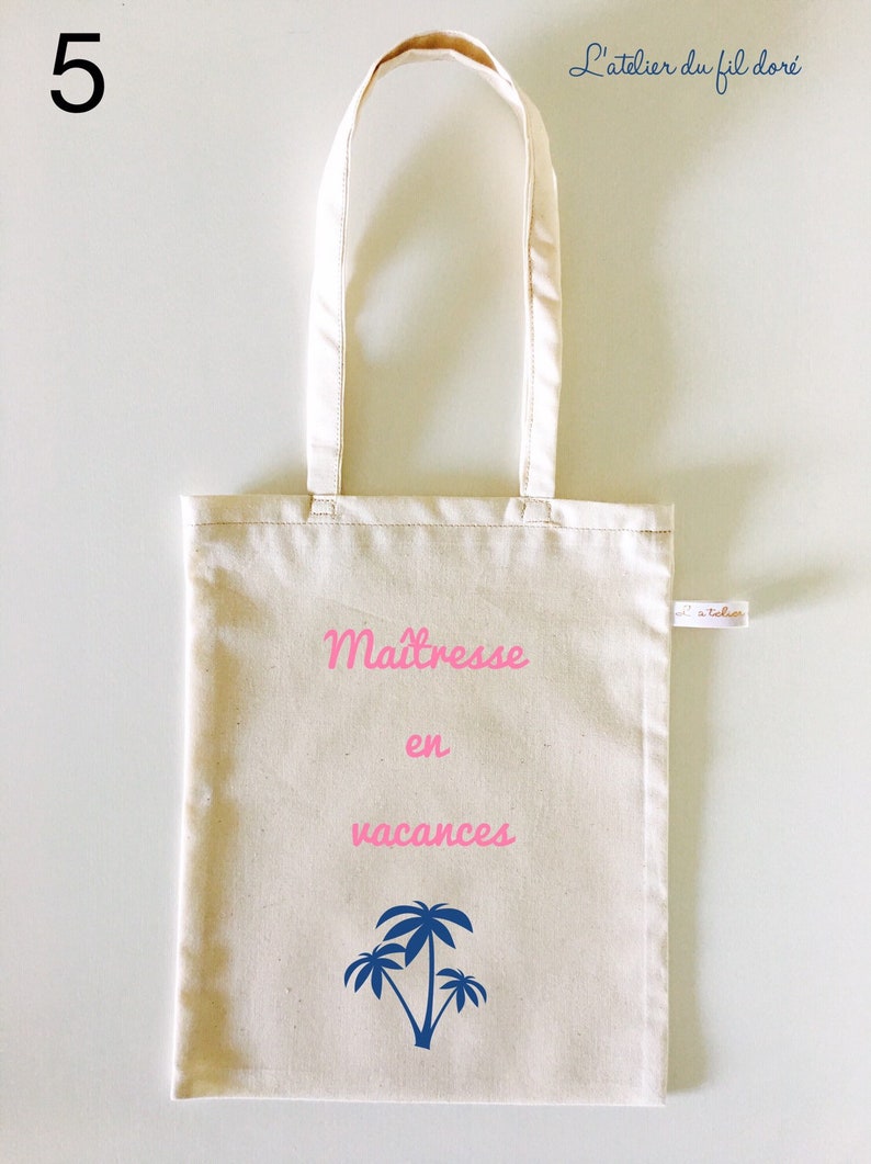 Tote bag teacher