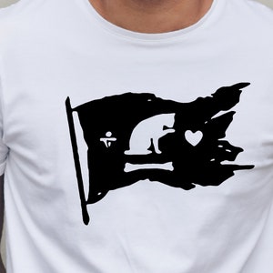 Unsere Flagge bedeutet Tod SVG, Piraten flagge, Piratenschiff, svg, png, jpeg, eps, pdf