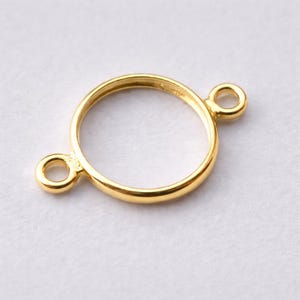 Massivt 925 sterlingsilver 5 mm till 25 mm rund blank bezel-koppling för ädelsten halvrund slät öppen samlare för infattning med dubbel ring