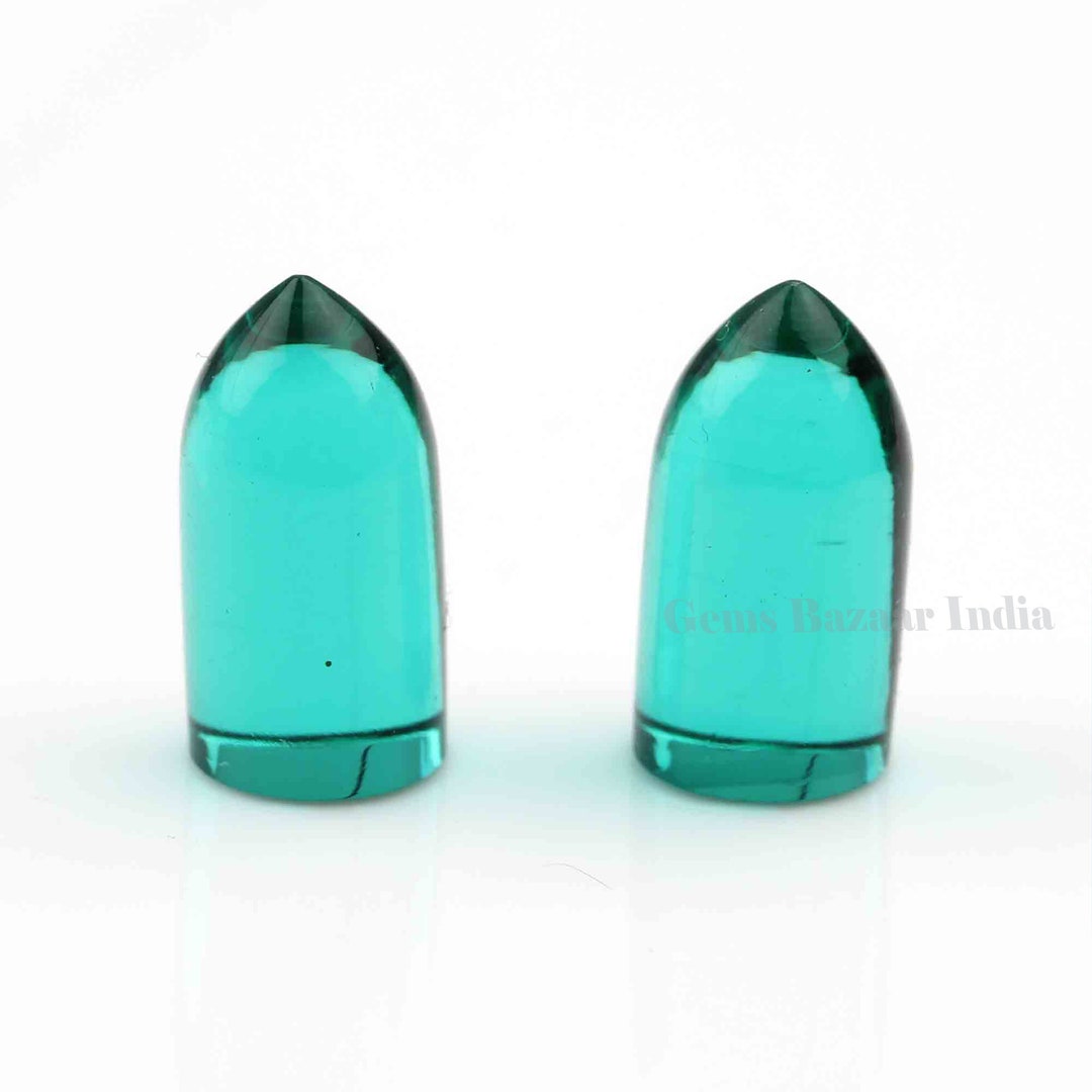 8x16mm Apatite Quartz Bullet Shape Calibrated Gemstone for Jewelry