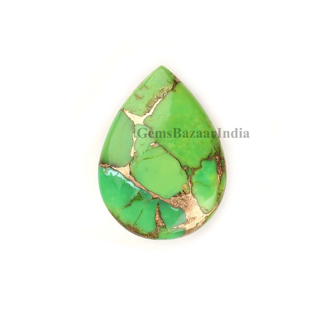 Perline Briolette Sfaccettate Fatte A Mano In Corindone Rosso