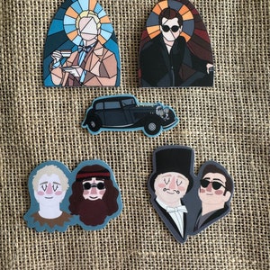 Good Omens 5 Sticker Pack