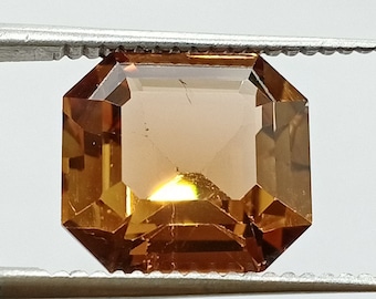 AAA+ Quality Imperial Topaz 5.40 Carat Measuring 11*10*6 mm | Loose Topaz | Semi Precious Stone | Faceted Topaz | Jewelry Wrapping Handmade