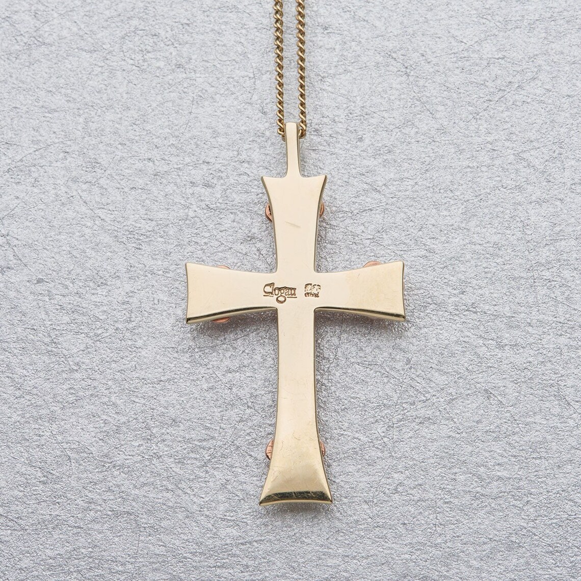 Clogau gold cross necklace Clearance