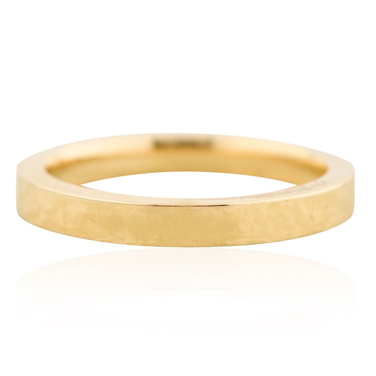 18ct Gold Flat Court Wedding Band Ring Second Hand 18k - Etsy Singapore