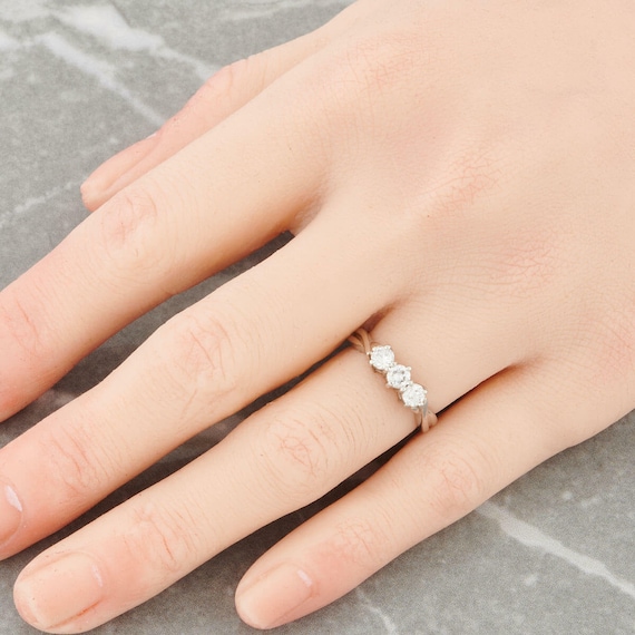 Second hand 3 cheap carat diamond ring