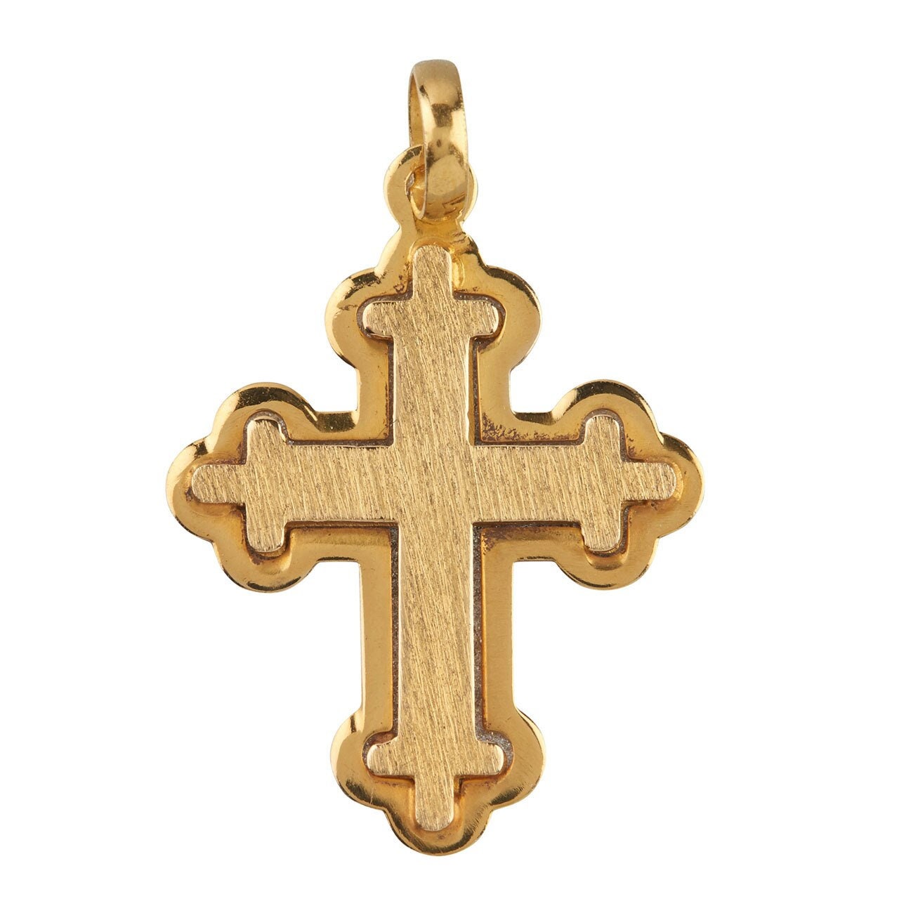 18ct Gold Small Cross Pendant Second 
