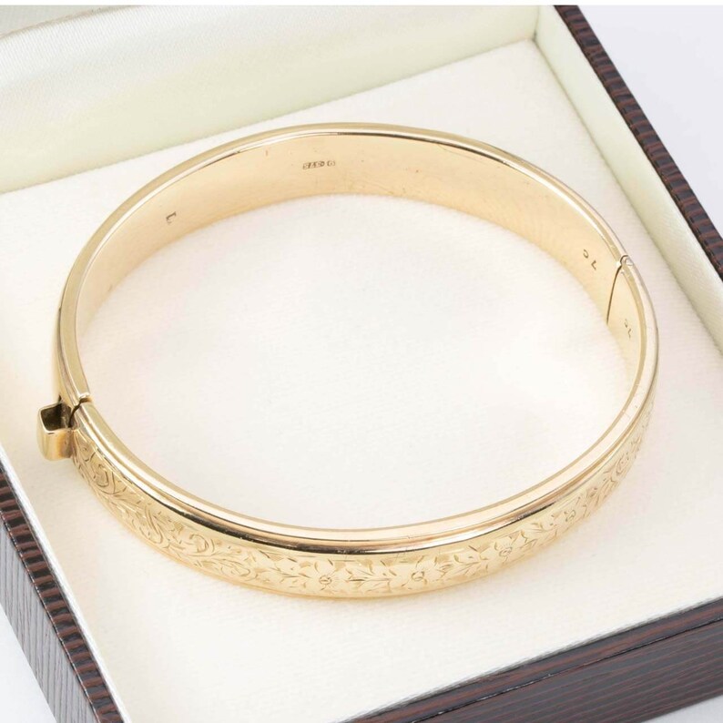 9ct gold bangle second hand
